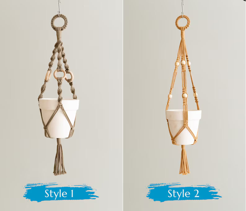 Tassel Plant Hanger, Macrame Home Decor,Hanging Pot